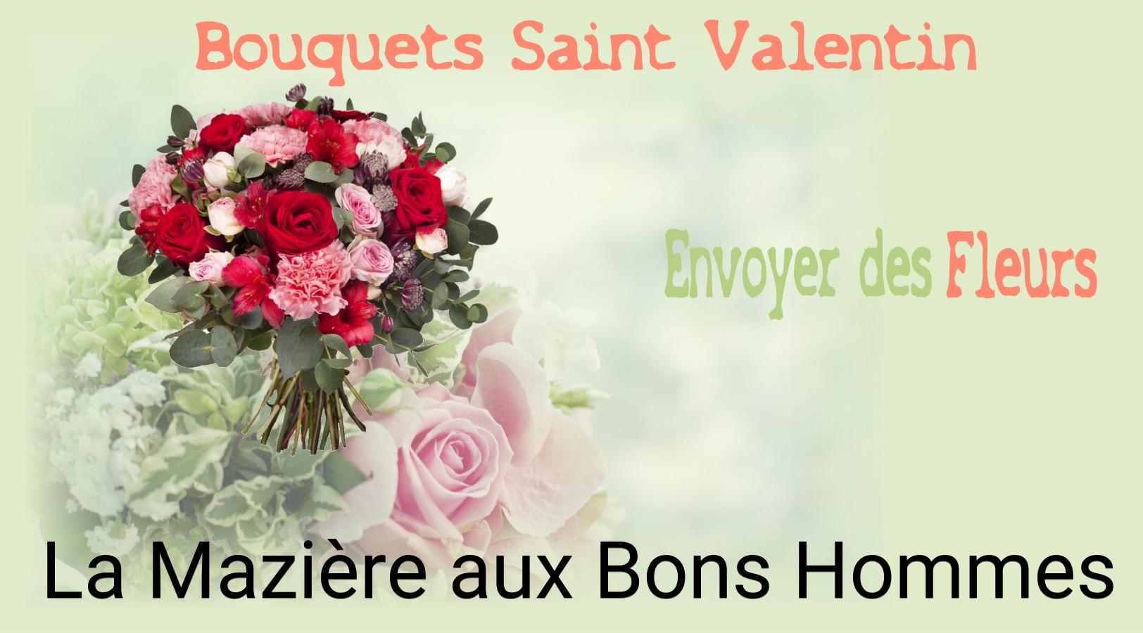 Roses de Saint-Valentin livrées à La Mazière-aux-Bons-Hommes
